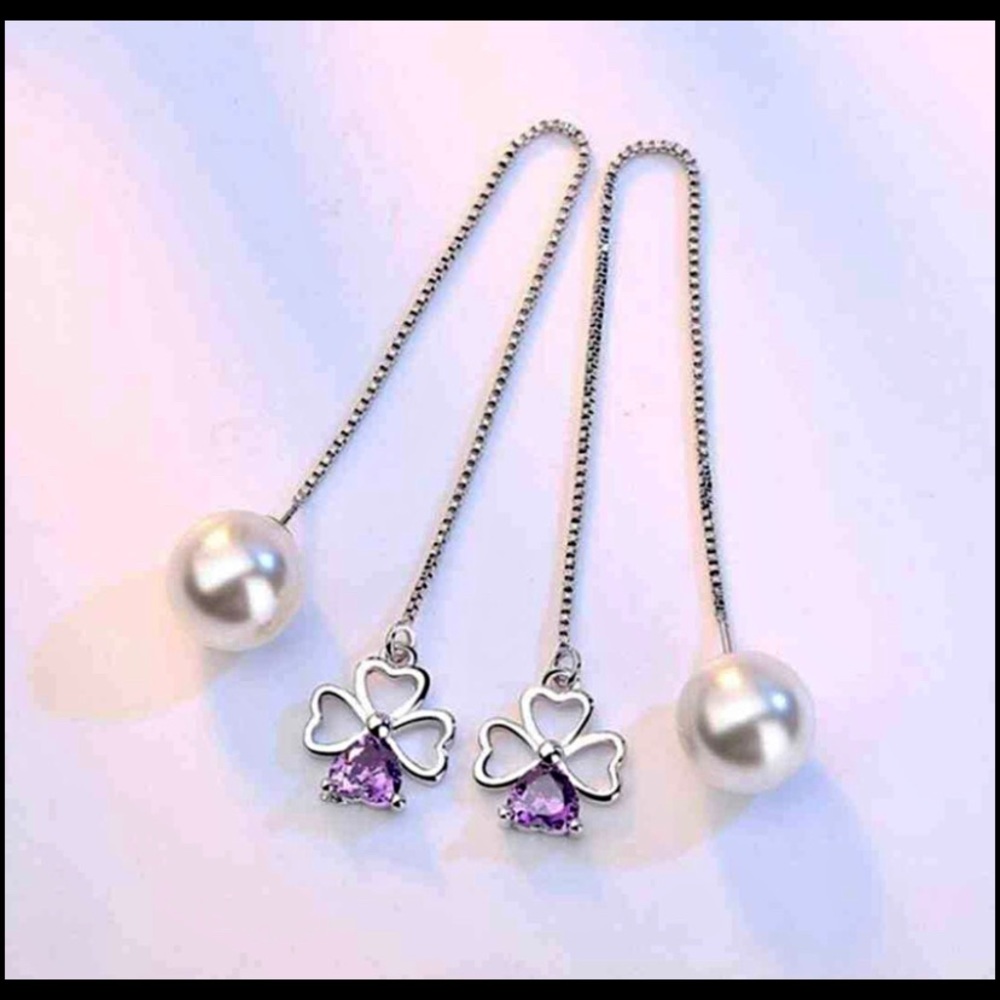 925 Sterling Silver Dangle Earrings